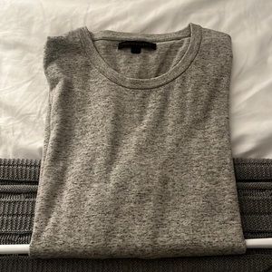 John varvatos heathered grey sweater
